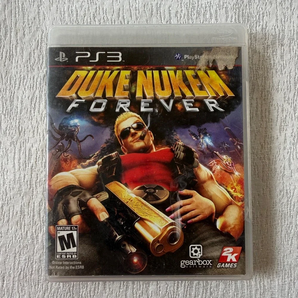 Duke Nukem Forever PS3 PlayStation 3 CIB w/ Manual Untested